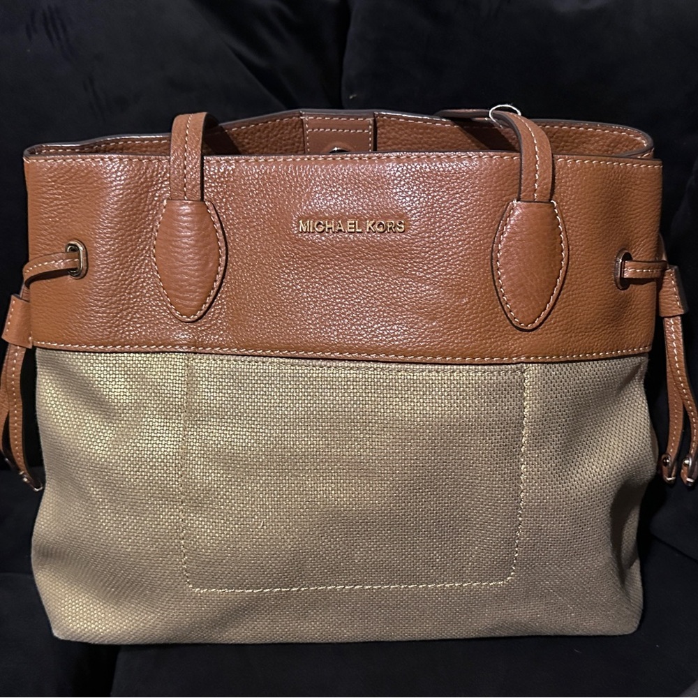 Michael Kors Brown and Tan Women's Bag